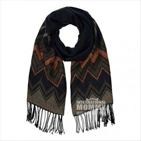 PIECES 영국의 PIECES 패션치아무늬술롱스카프해외판