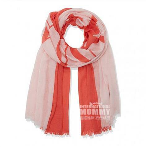 ARMANI JEANS 이태리여성레터투톤보온스카프해외버전.