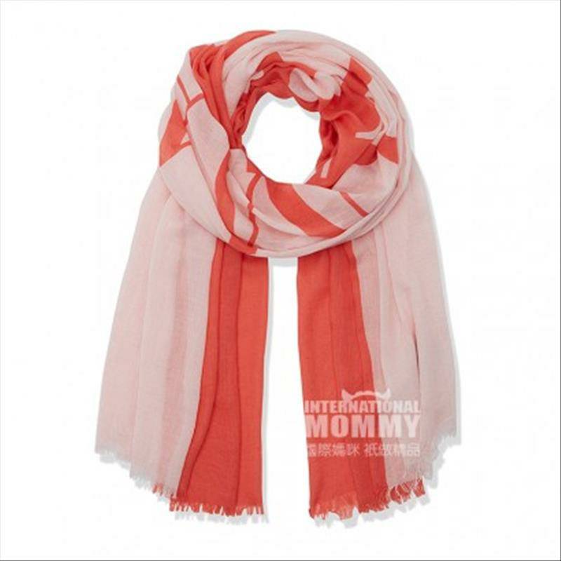 ARMANI JEANS 이태리여성레터투톤보온스카프해외버전.