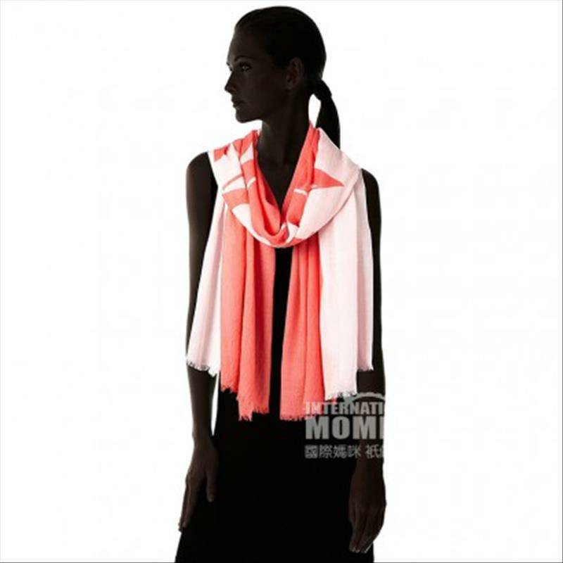 ARMANI JEANS 이태리여성레터투톤보온스카프해외버전.