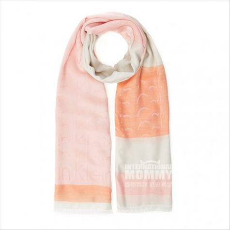 Calvin Klein 미국여성소프트프린트머플러해외버전