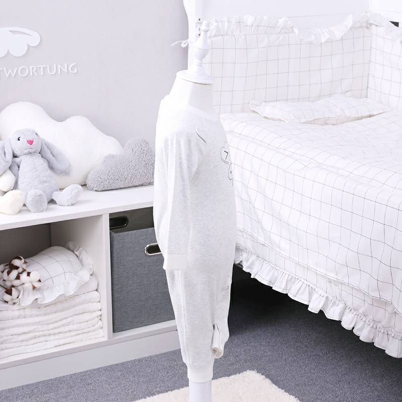 [2 개] Verantwortung 남성과여성아기유기농면점프슈트장난꾸러기