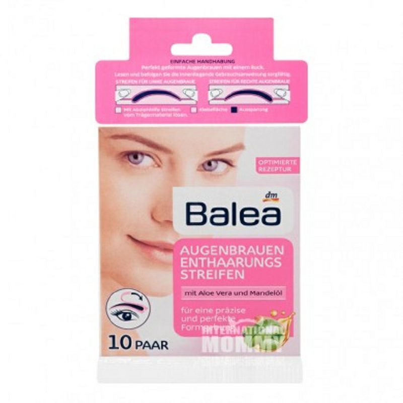 Balea 독일눈썹스타일링전용제모 10 쌍의해외버전