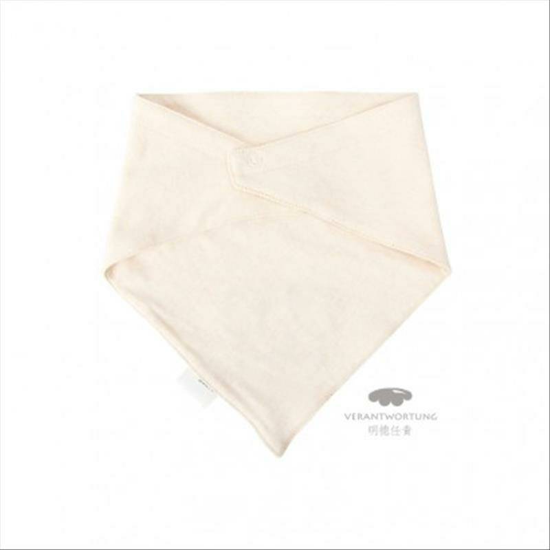 Verantwortung 남녀아기유기농컬러코튼클래식더블삼각형턱받이턱받이두조각