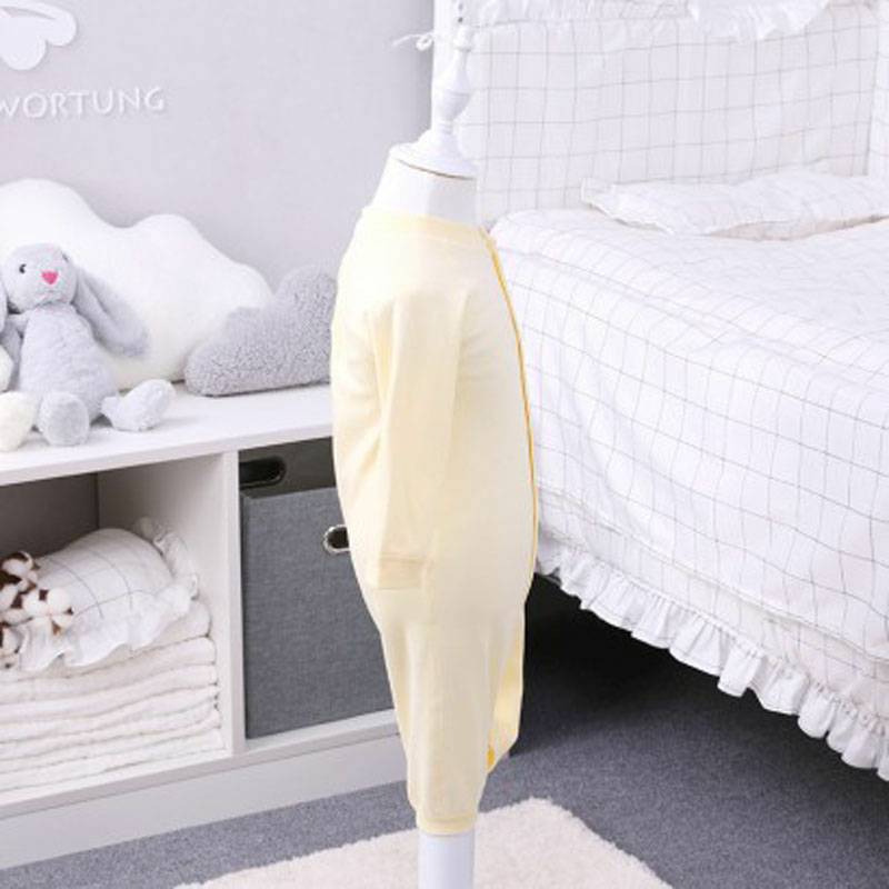 Verantwortung 남녀아기유기농면잠옷홈서비스등산옷유럽우아한단색