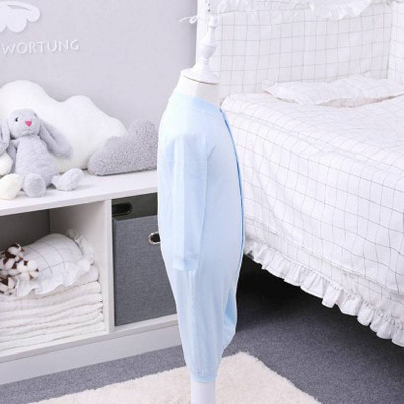 Verantwortung 남녀아기유기농면잠옷홈서비스등산옷유럽우아한단색