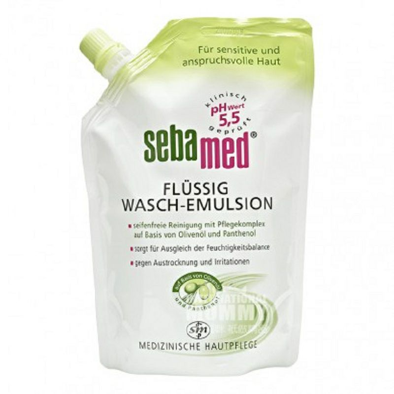 Sebamed 독일 PH. 5.5 약산촉촉올리브오일워시해외버전