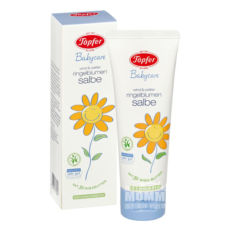 Topfer 유기농금송화방풍보습크림독일유아및어린이용해외버전
