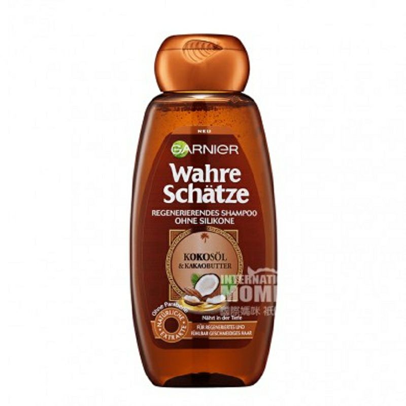 GARNIER 프렌치코코넛오일코코아버터에센스실리콘프리샴푸해외버전