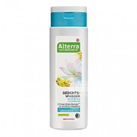 Alterra 독일김루메연꽃에센스항균성여드름제거토너해외버전