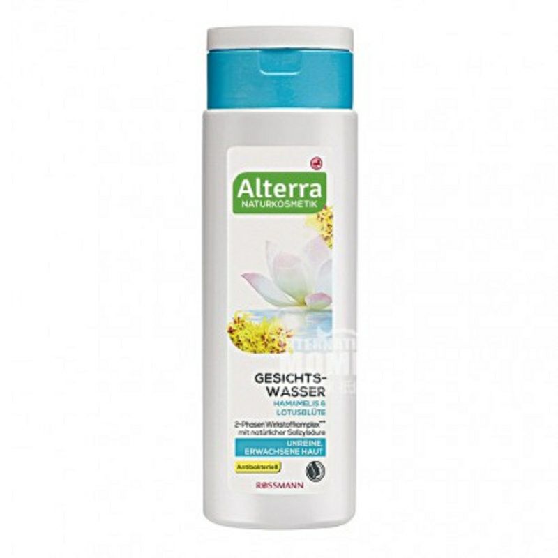 Alterra 독일김루메연꽃에센스항균성여드름제거토너해외버전
