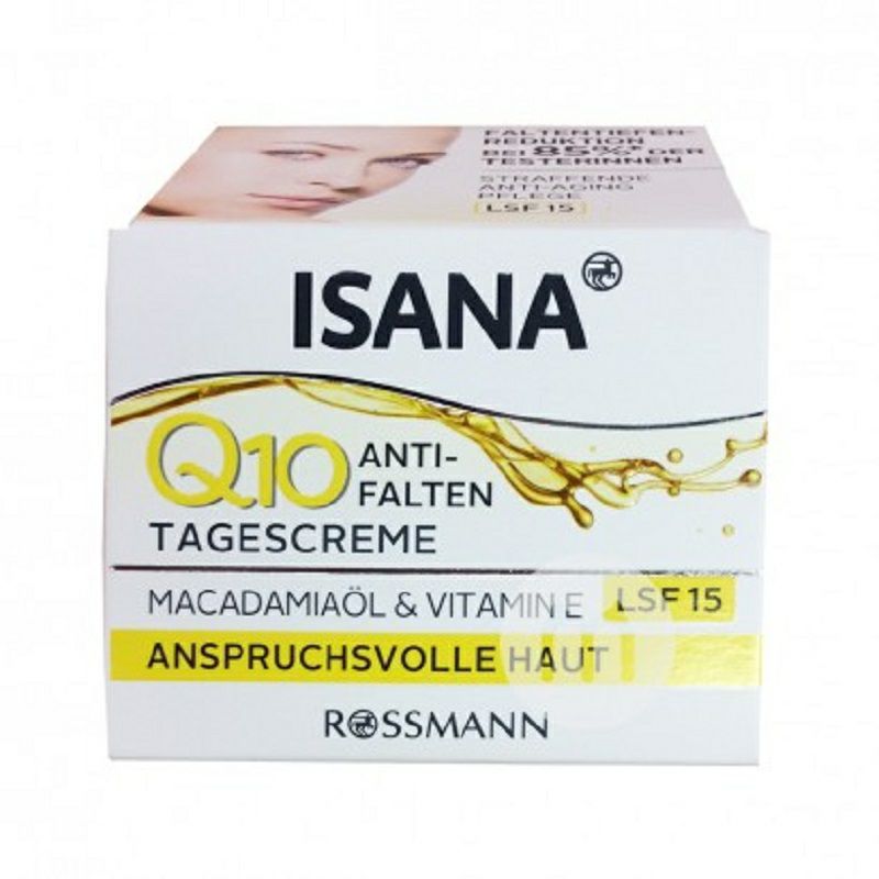 ISANA 독일 ISANA Q10 퍼밍노화방지케어데이크림해외버전