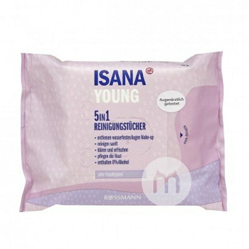 ISANA 독일딥클렌징잔여클렌징티슈해외버전