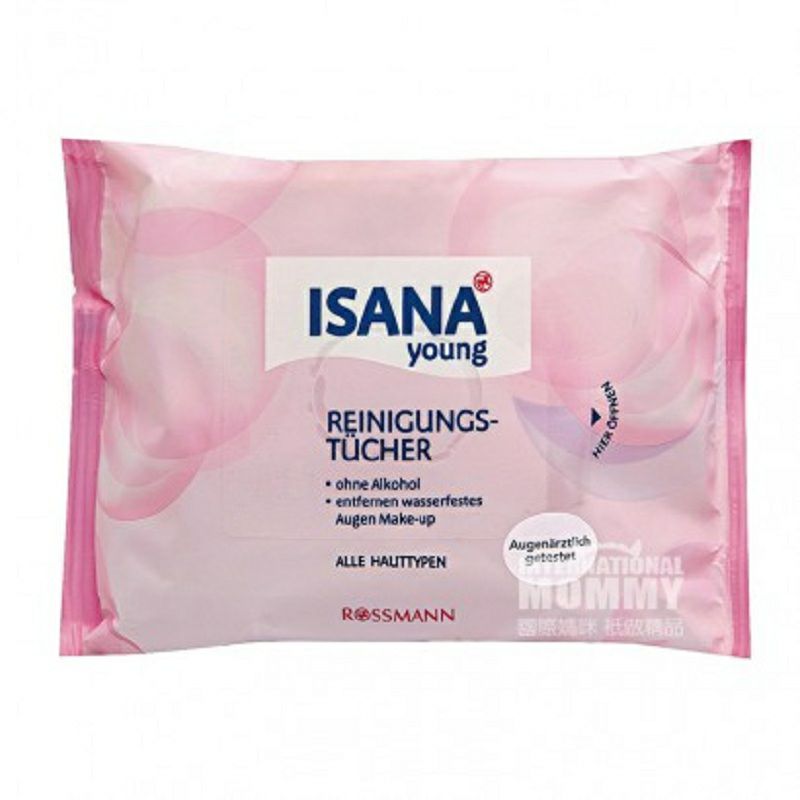ISANA 독일딥클렌징잔여클렌징티슈해외버전