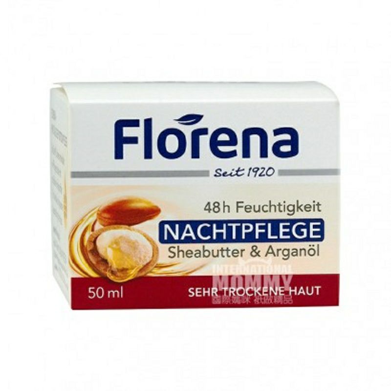 Florena 독일시어버터 48h 모이스춰나이트크림해외버전