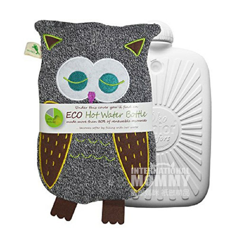 HUGO FROSCH 독일 HUGO FROSCH 어린이물이채워진방폭누출방지올빼미따뜻한물주머니해외버전