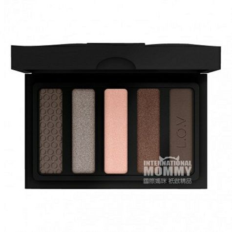 L. O. V 독일럭셔리오색아이섀도팔레트해외버전