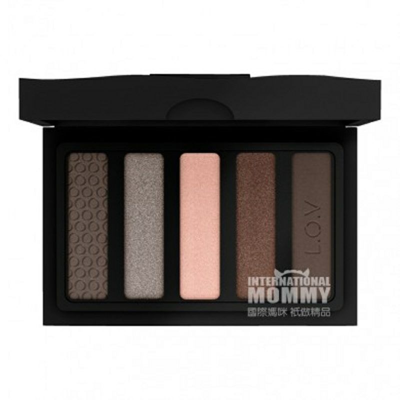 L. O. V 독일럭셔리오색아이섀도팔레트해외버전