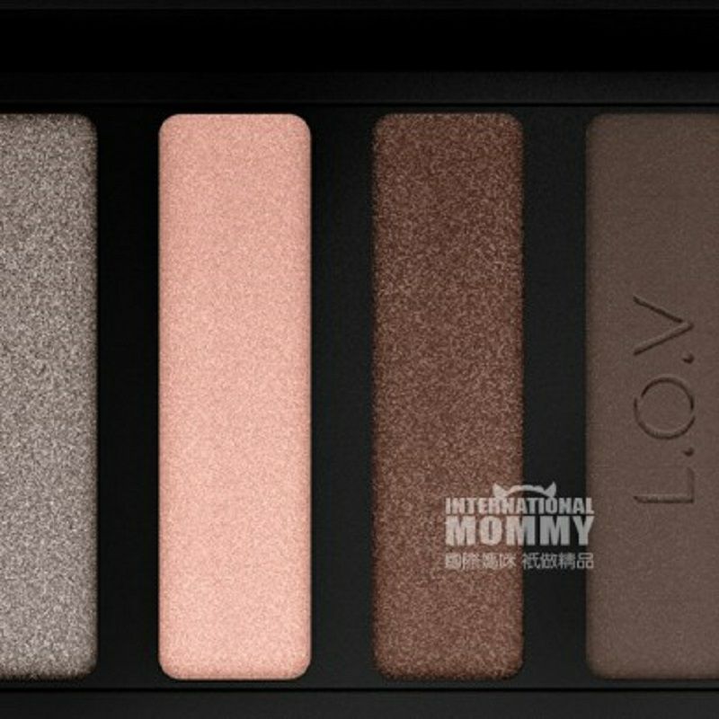 L. O. V 독일럭셔리오색아이섀도팔레트해외버전