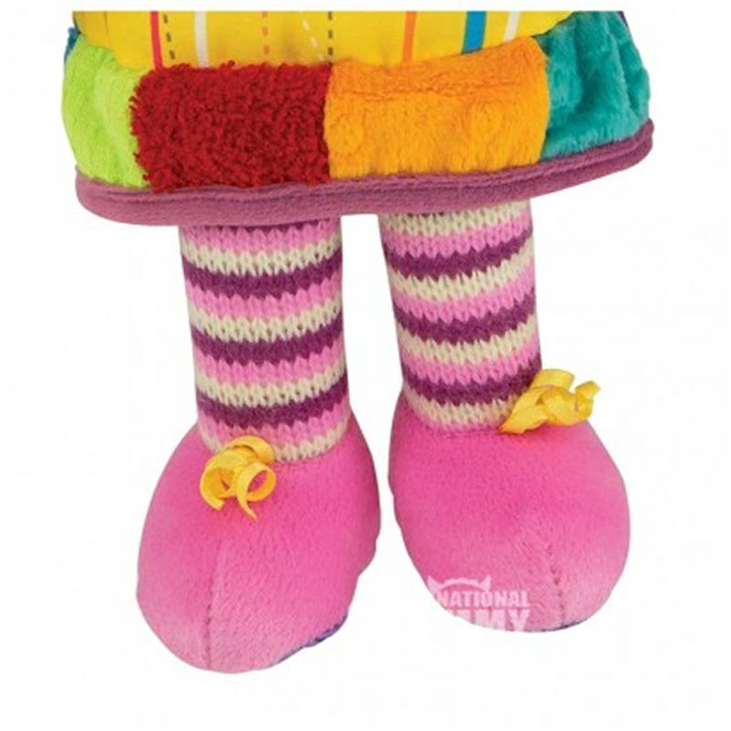 Lamaze 미국아기후드소녀달래는인형해외버전