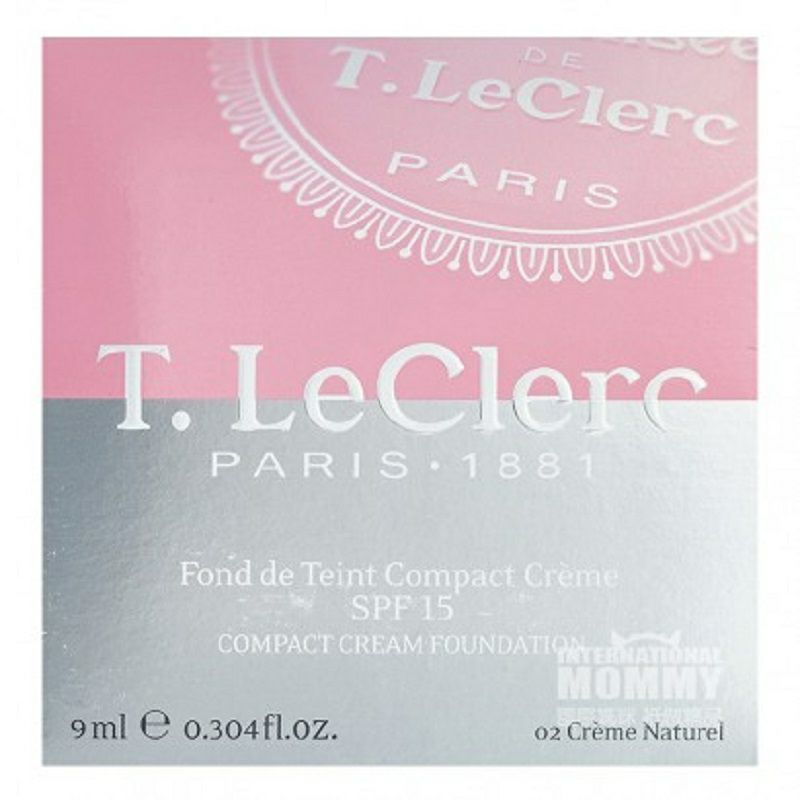 T. LeClerc 프랑스어습식및건식분말컴팩트해외버전