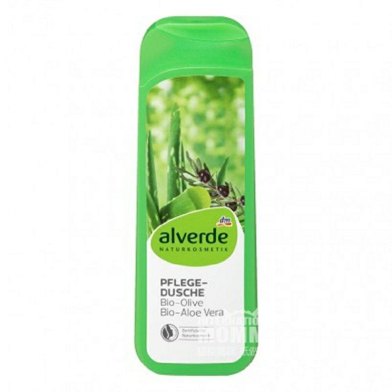 Alverde 독일천연올리브알로에베라바디워시해외버전