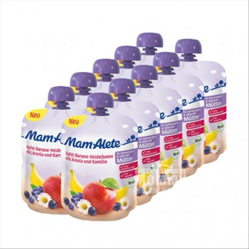 Nestle 독일 Alete 시리즈유기농과일카모마일의임신기간영양보충 * 10 해외버전