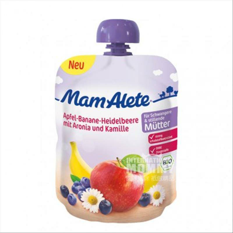 Nestle 독일 Alete 시리즈유기농과일카모마일의임신기간영양보충 * 10 해외버전