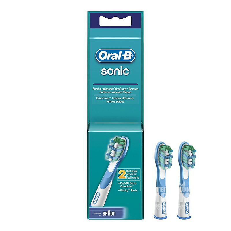 BRAUN 독일 oral - b 오러 B 소프트사운드웨이브전동칫솔헤드해외버전