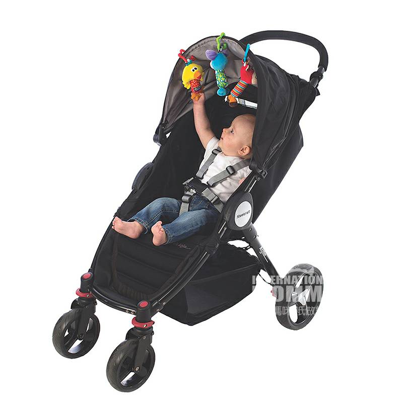 Playgro 호주 Playgro 아기선반매달려진정인형 3 팩해외버전