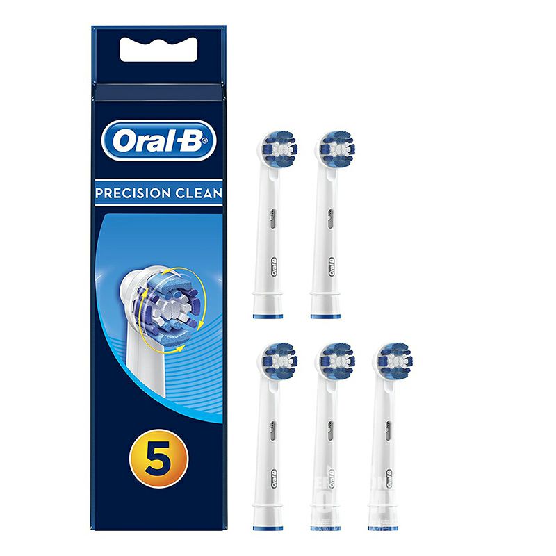 BRAUN 독일 oral - b 오로나 B 정확도청결형전동칫솔헤드 5 개해외버전