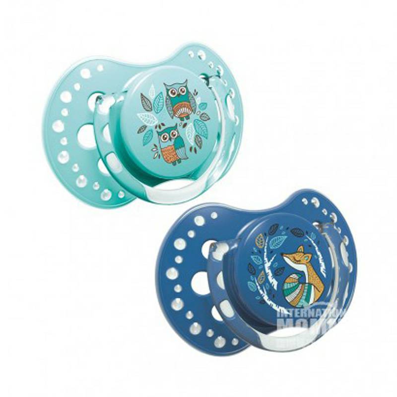 Lovi 폴란드인아기동적인실리콘고무젖꼭지 2 팩해외버전 6-18 달