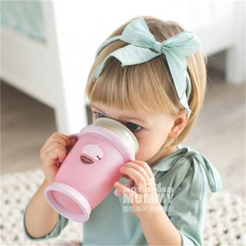 Lovi 폴란드인아기수염입술 360 °밀봉된학습음료컵 250ml 해외버전