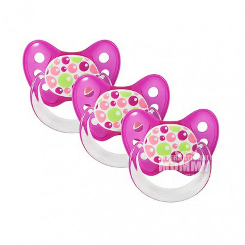 Dentistar 독일 Dentistar 베이비퍼플시리즈치과치료라텍스노리개 * 3 6-14 개월해외버전