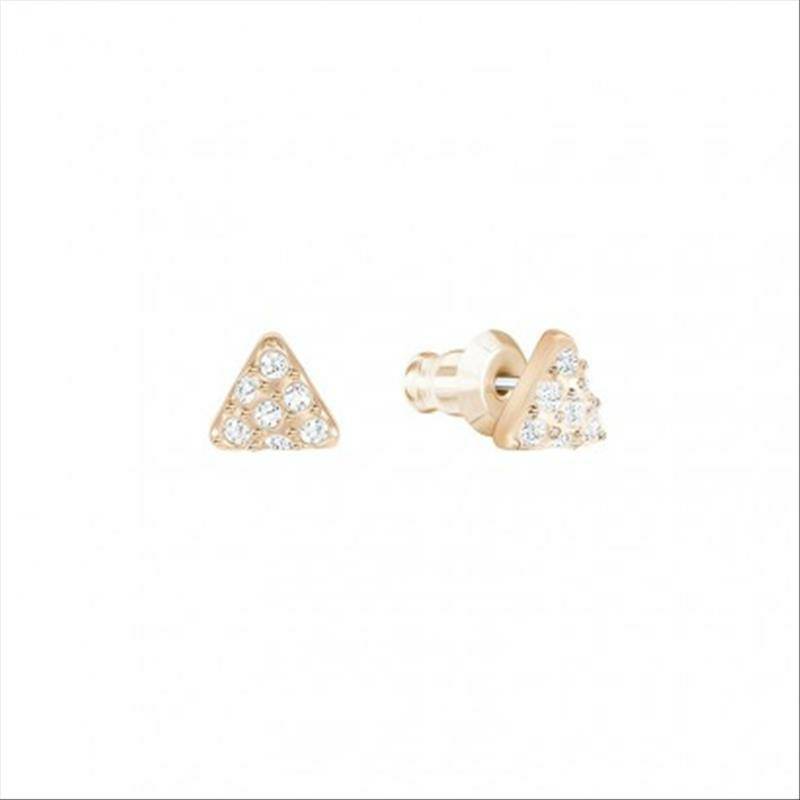 SWAROVSKI 오스트리아로즈골드펀칭스완투웨이귀걸이해외버전
