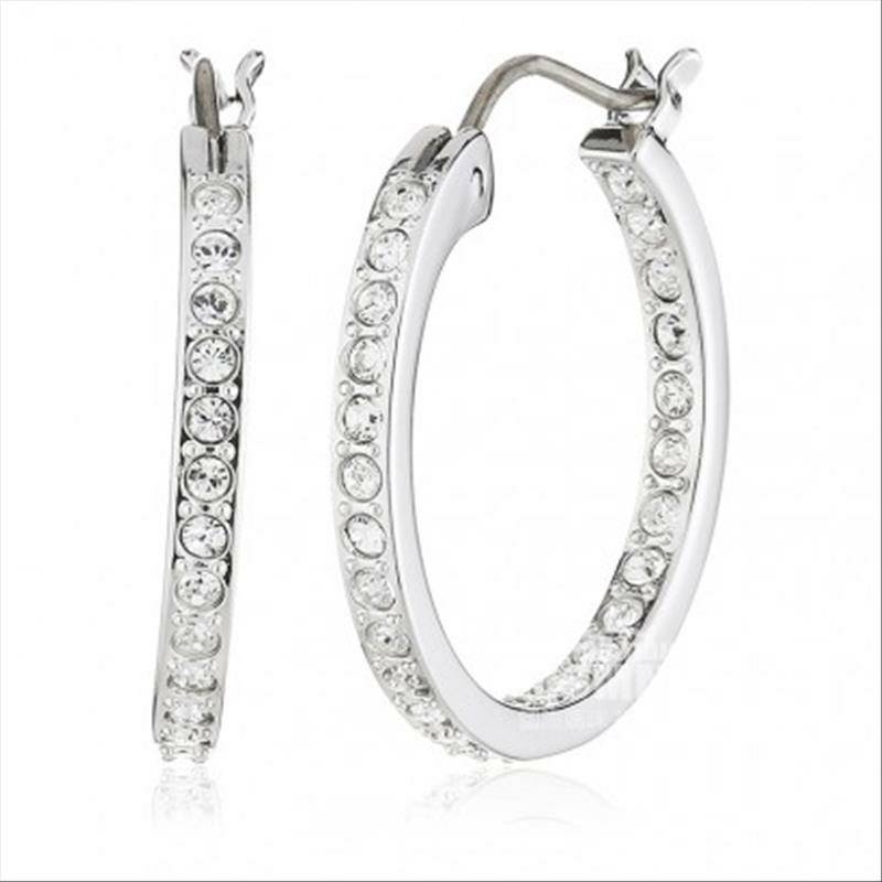 SWAROVSKI 오스트리아링크리스탈질감귀걸이해외버전