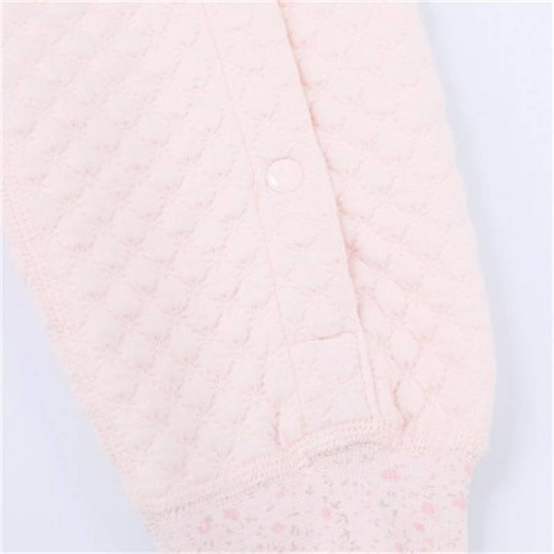 Verantwortung 여아유기농면점프슈트핑크