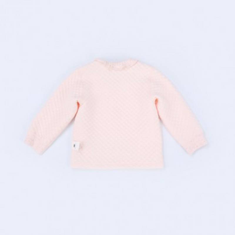 Verantwortung 여자아기유기농면화바지핑크정장