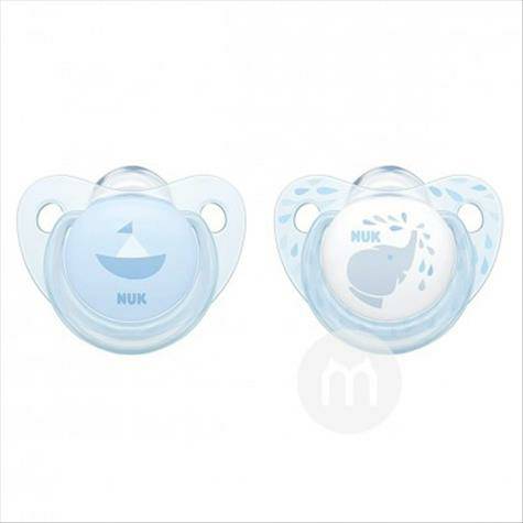 NUK 독일 NUK 아기세일링트로이실리콘젖꼭지 6-18 개월두팩...