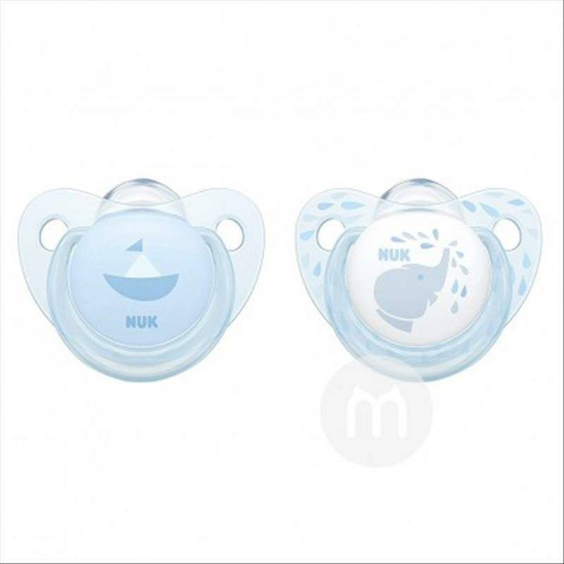 NUK 독일 NUK 아기세일링트로이실리콘젖꼭지 6-18 개월두팩해외버전