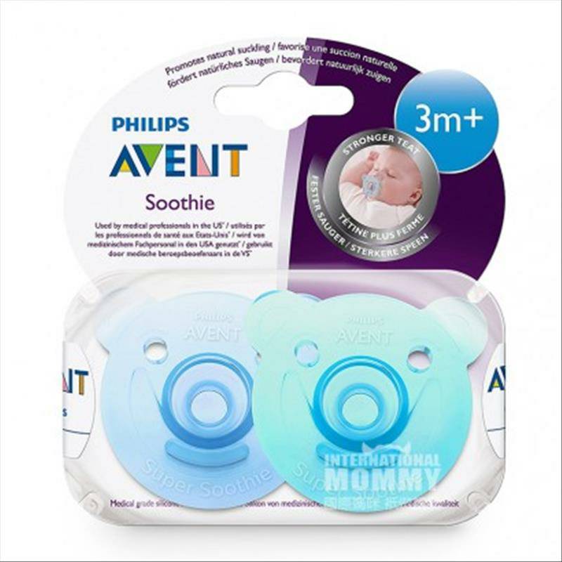 PHILIPS AVENT 영국슈퍼소프트수면젖꼭지 3 개월이상해외판