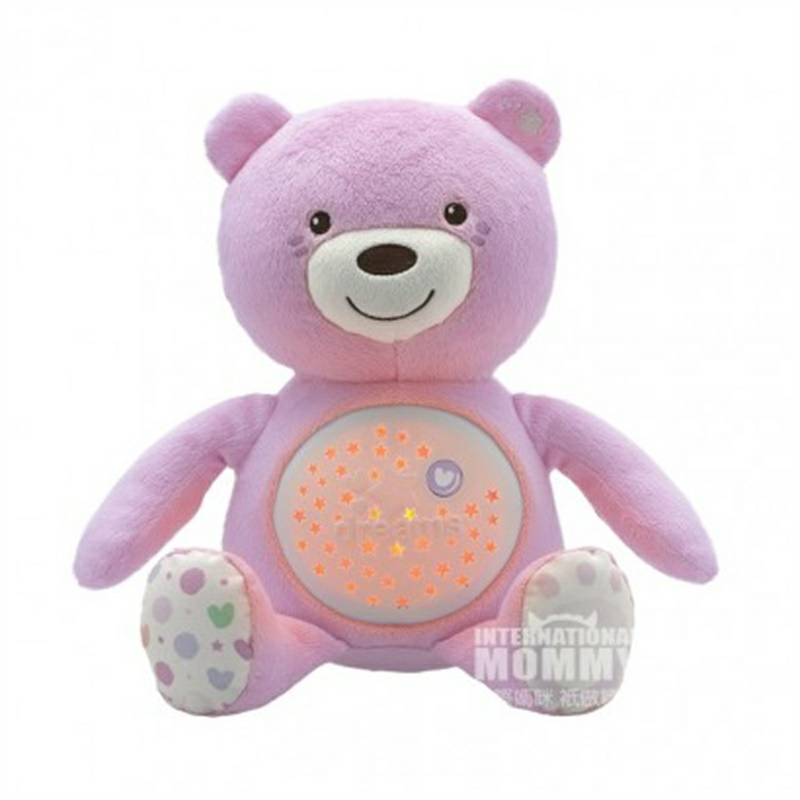 Chicco 이탈리아베이비뮤직발광곰돌이인형해외버전