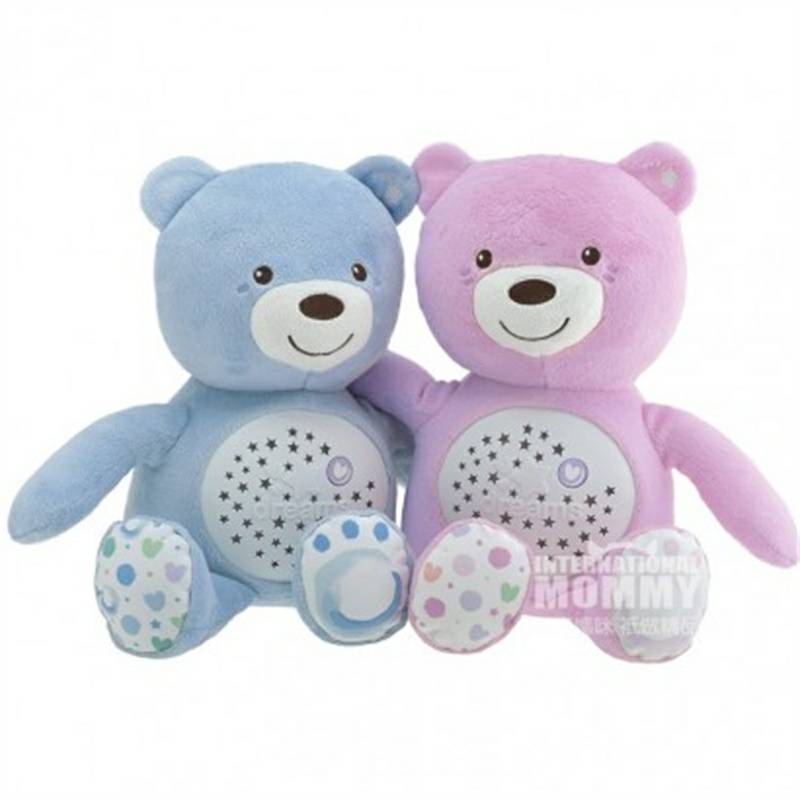 Chicco 이탈리아베이비뮤직발광곰돌이인형해외버전