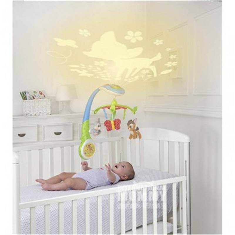 Chicco 이탈리아베이비뮤직프로젝터수면위로벨침대해외판