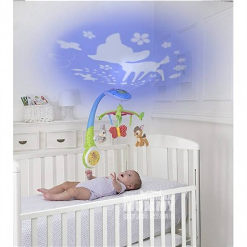 Chicco 이탈리아베이비뮤직프로젝터수면위로벨침대해외판