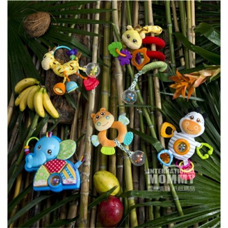 Chicco 이탈리아아기기린핸드딸랑이인형해외버전