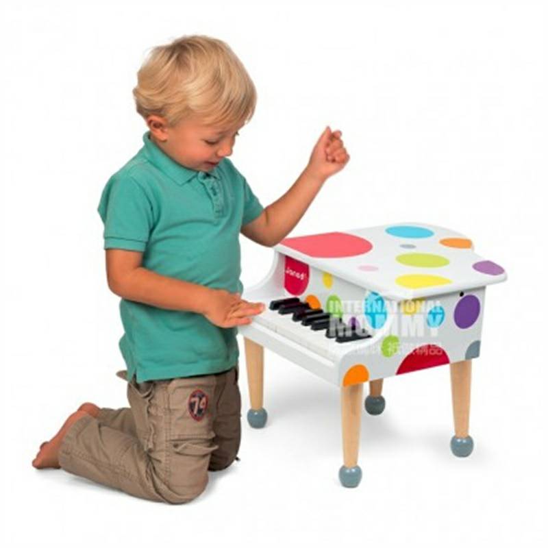 Janod 프랑스 Janod 어린이나무색피아노장난감해외버전