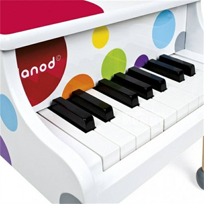 Janod 프랑스 Janod 어린이나무색피아노장난감해외버전