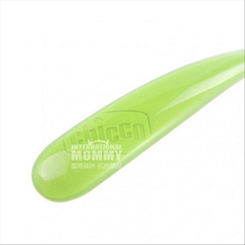 Chicco 이탈리아베이비드로밍실리콘수저해외버전