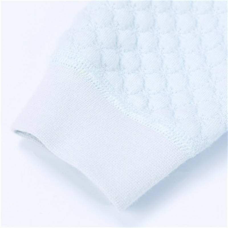 Verantwortung 아기소년과소녀유기농면바지블루정장